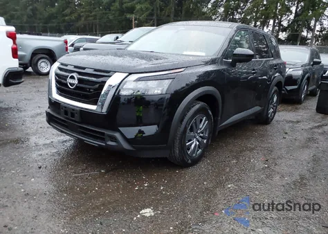 2025 Nissan Pathfinder S 4Wd z USA, uszkodzony, nr VIN 5N1DR3AC0SC312463